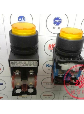 AR22EOL富士凸头圆形 带灯按钮 AR22E0L-11E3R/G/Y/W颜色可选