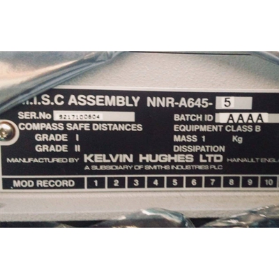 KELVIN HUGHES  NNR-A645