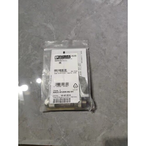菲尼克斯全新SACC-M12MS-8Q SH 1543236 直头 8芯 公头数据连接器