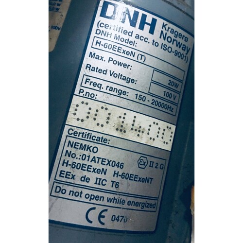 DNH H-60EExeNT 20w 100V 全新正品