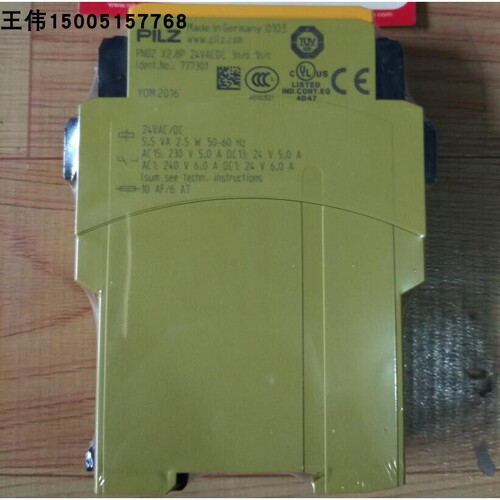 777301 PNOZ X2.8P 24VACDC 3n/o 1n/c皮尔磁继电器全新原装现货