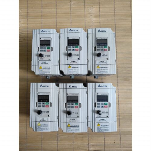 台达变频器M系列400W750W1.5KW2.2KW3.7kw5.5kw二手包好提供技术