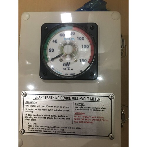 SHAFT EARTHING DEVICE MILLI-VOLT METER K.C.LTD 议价