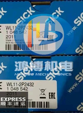 SICK施克全新原装WL11-2P2432 WS9-3D2430 UFN3-70P415光电开关