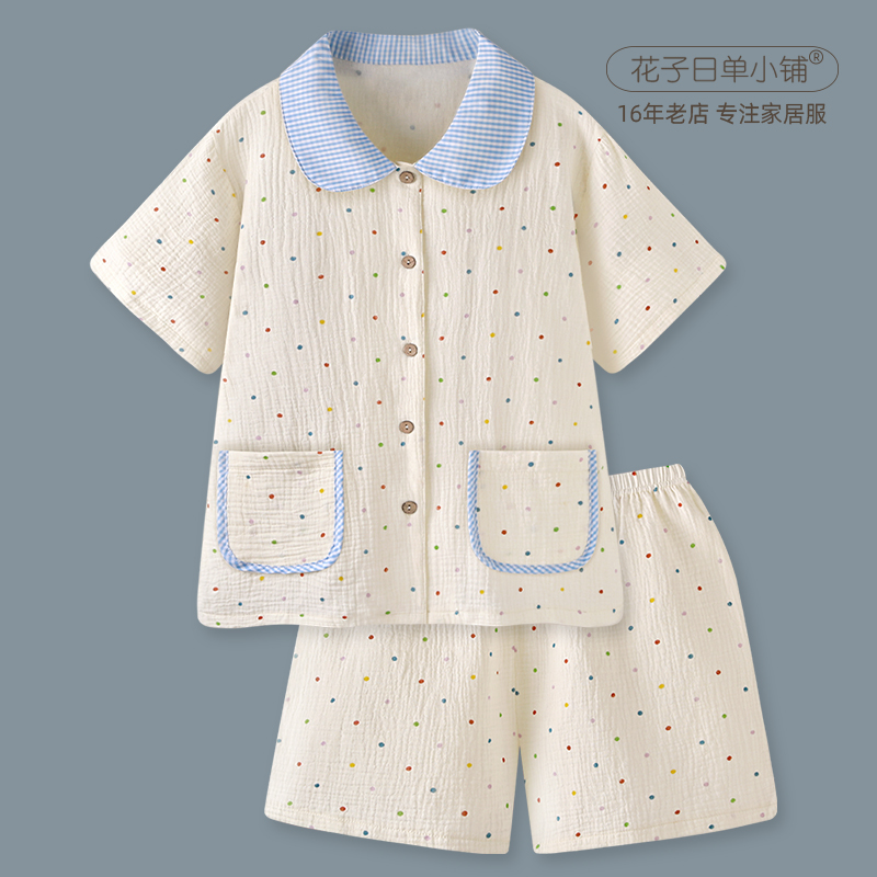 可爱睡衣女款夏2025新款