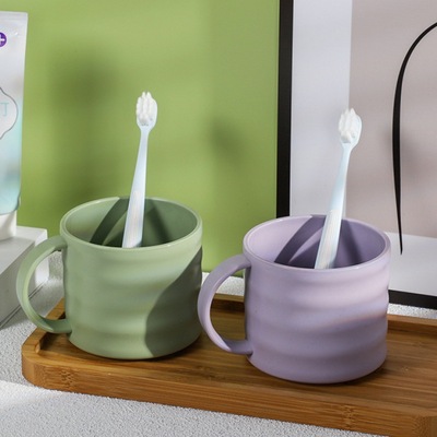 刷牙杯子家用大容量一家四口情侣简约漱口颜值创意洗漱杯牙缸1697