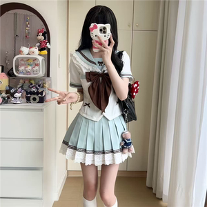 魔喵JK日系学院水手服套装百搭