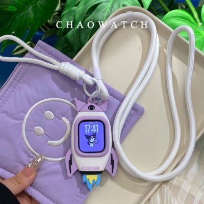 飞船挂绳式适用于苹果手表s11保护壳iwatchs9876s10代se软套女