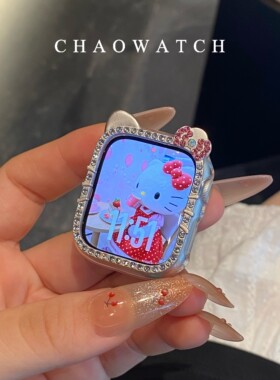 kt凯蒂猫适用于华为手表fit5保护壳4手环110红米watch65小米11pro