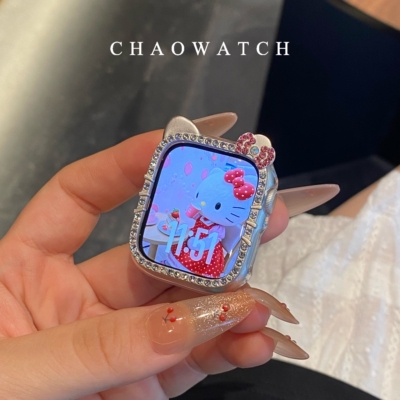 kt凯蒂猫适用于华为手表fit5保护壳4手环1109红米watch65小米9pro