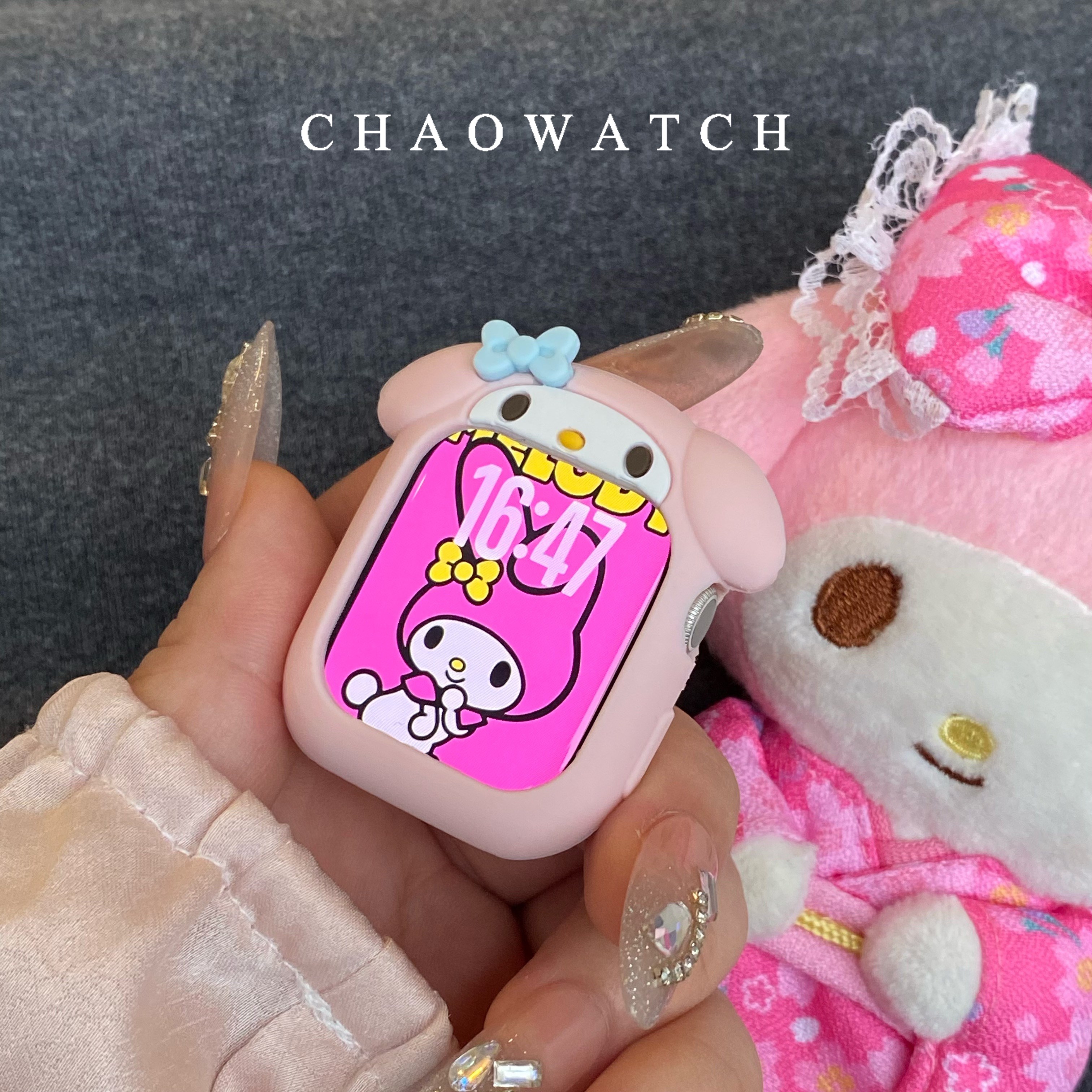 美乐蒂软硅胶适用于苹果手表s11保护壳iwatchs987s10代se女保护套