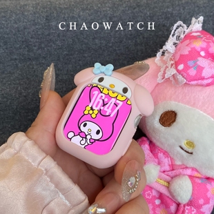 美乐蒂软硅胶适用于苹果手表s11保护壳iwatchs987s10代se女保护套