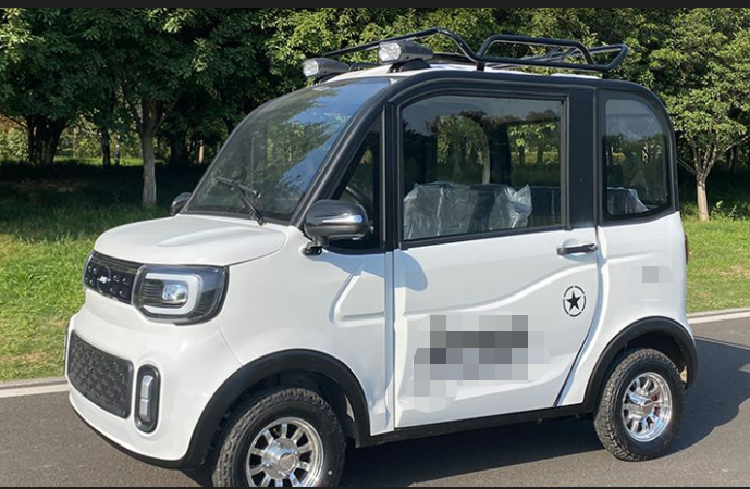 盛昊昊悦S4卡酷 炫宝 酷宝电轿篷车全封闭电动三四轮车前钢化玻璃