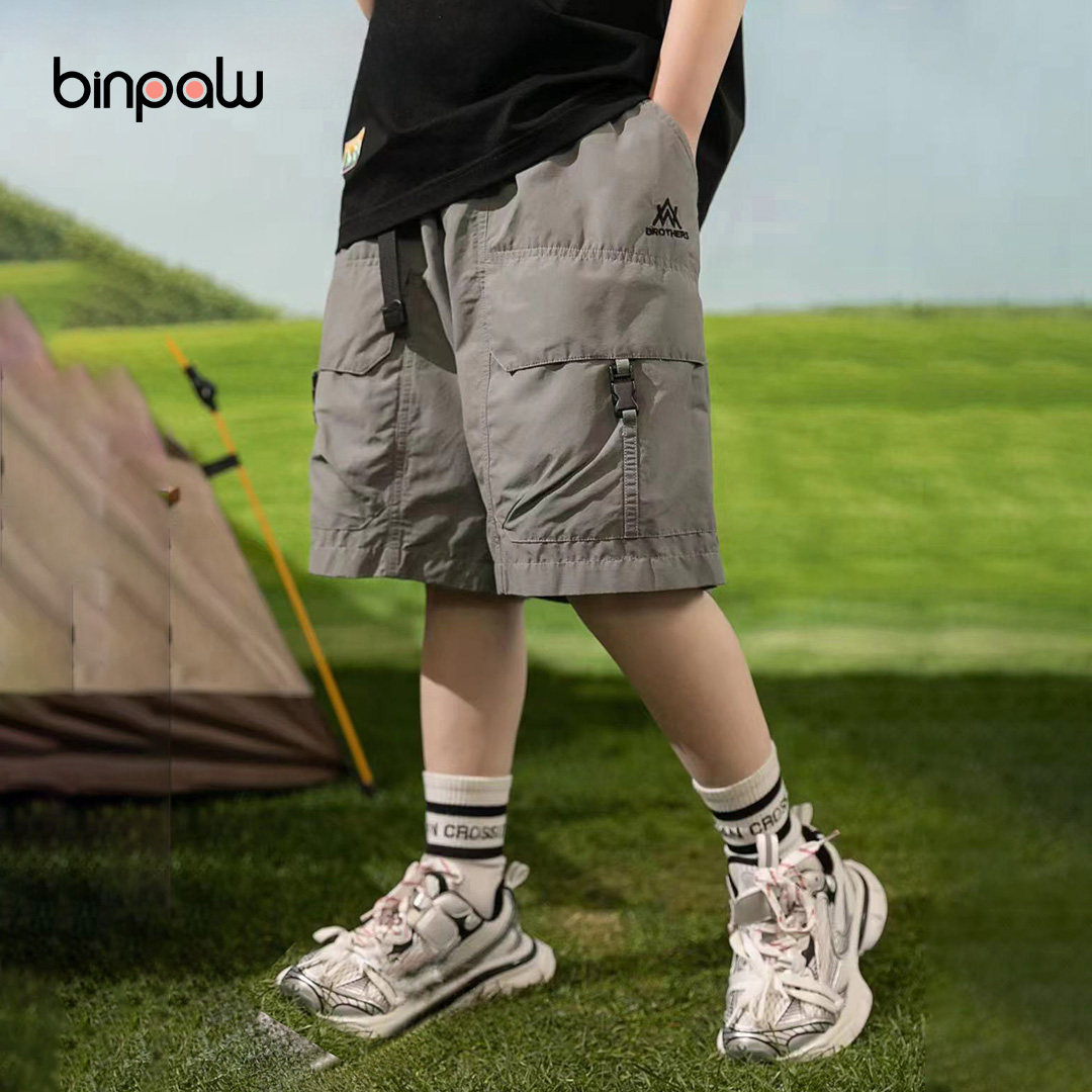 男童休闲工装短裤夏季新款裤子中大儿童户外运动五分裤中裤休闲裤,童装/婴儿装/亲子装,裤子,淘宝优惠券,粉丝福利购,淘宝优惠卷
