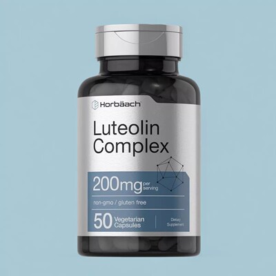 【清仓】美国Horbaach黄酮补充剂200毫克50粒胶囊