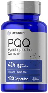 现货美国Horbaach PQQ补充剂吡咯喹啉醌40mg120个胶囊