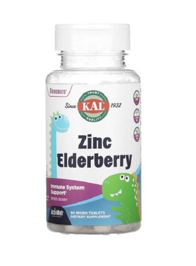 美国  KAL 锌接骨木ActivMelt 混合浆果 90微小片