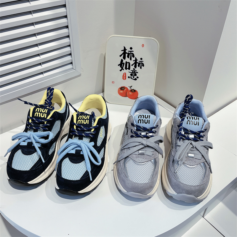 真皮牛皮!断码清仓女运动鞋运动鞋休闲鞋阿甘鞋轻便系带2612-1