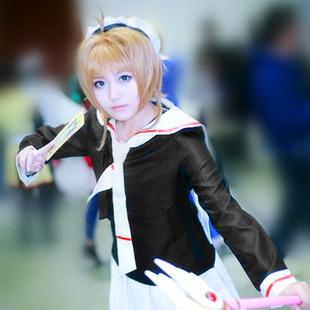 女水手服裙魔法杖全套 动漫魔卡少女樱百变少女樱cos服cosplay服装