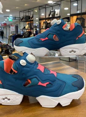 锐步Reebok Pump Fury Cordura 20周年男女运动充气跑步鞋V61748