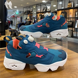 锐步Reebok Pump Fury Cordura 20周年男女运动充气跑步鞋V61748