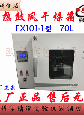 上海树立 实验室烘干箱 FX101-1 电热恒温鼓风干燥箱 烤箱 高温箱