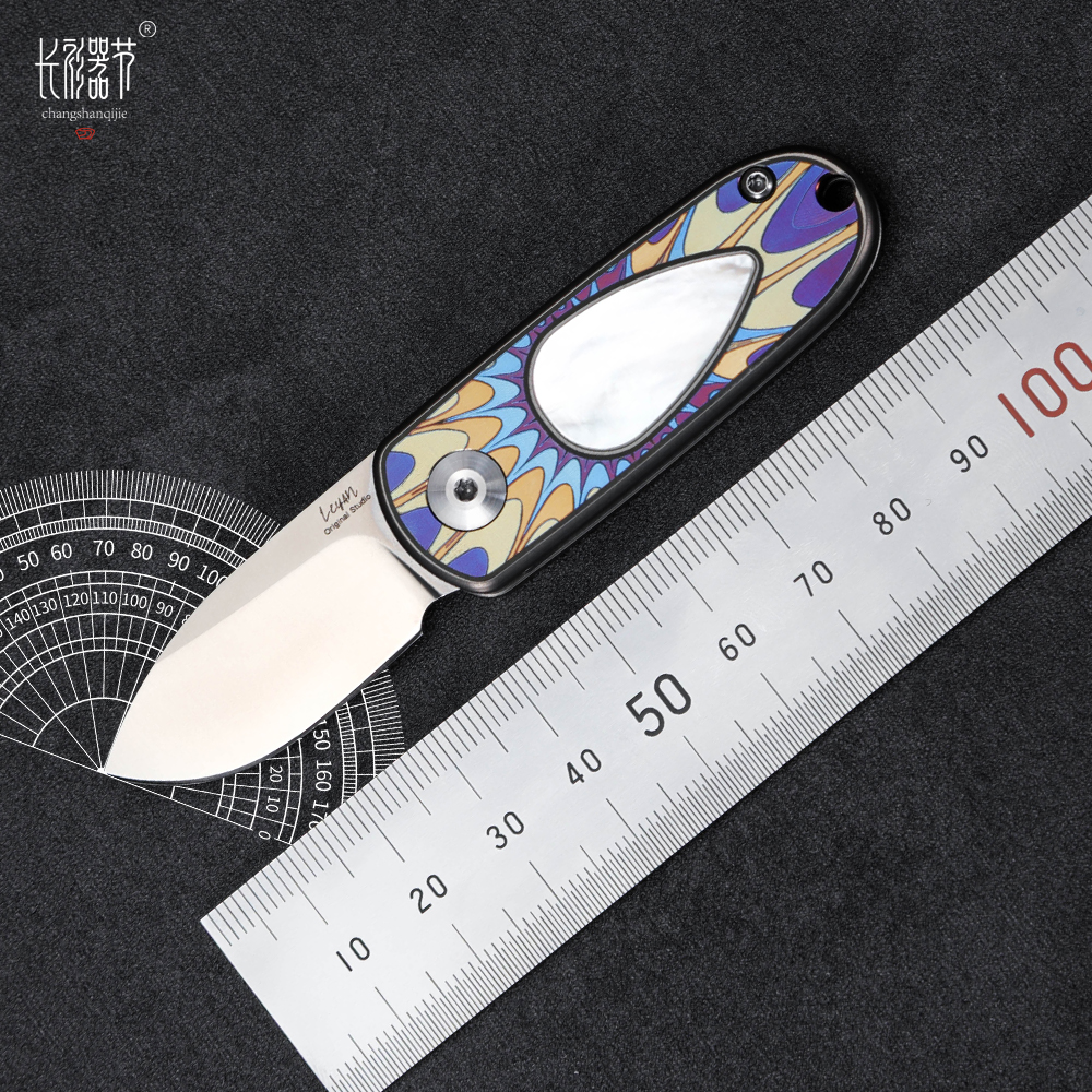 小月宝口袋刀钥匙刀进口粉末钢