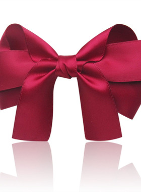 丽龙湾手工蝴蝶结发饰头饰发夹发卡 009韩国边夹顶夹