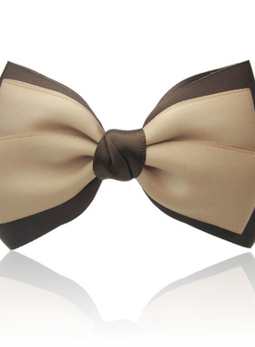 丽龙湾手工缎带蝴蝶结发饰 韩国版头饰 原创发夹饰品 韩式边夹305