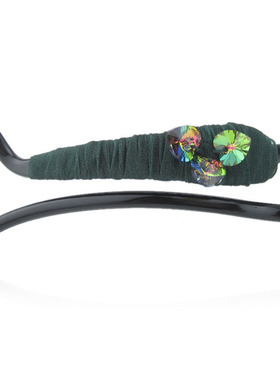 原创手工高端饰品N03八字夹发饰盘发头饰 韩国进口水晶绢纱扭扭夹