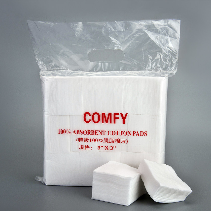 comfy纹绣棉片脱脂加厚夹棉化妆棉卸妆棉片爽肤棉皮肤管理用品