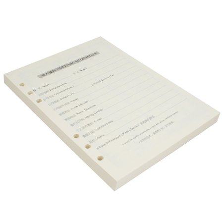 活页多规格牛皮记事本内页替芯