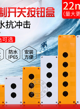 开关盒BX1-22 BX2 BX3 BX4 BX5 BX6急停开关按钮盒控制盒防水防尘