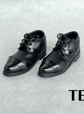 【TE BJD】4分3分 尖头绑带皮鞋 1/4 1/3 BJD娃娃拼接西装鞋子