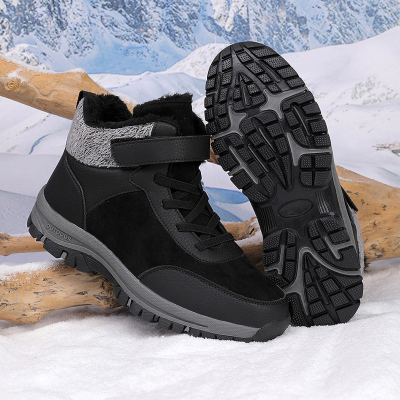 2025大码新款雪地靴冬季保暖棉鞋加绒加厚雪地靴情侣鞋防滑低帮休,女鞋,时装靴,淘宝优惠券,粉丝福利购,淘宝优惠卷