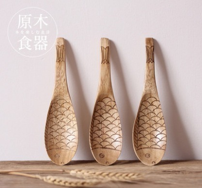 小勺子可爱便携餐具汤勺木勺