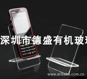 亚克力手机托架平板电脑数码产品展示架手机支架托盘手机座子透明使用感如何?