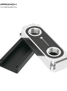 Barrowch 2280、22110PCIE SATA M.2 M2固态硬盘冷头 FBM2280-PA