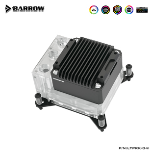 Barrow INTEL平台LGA1700水冷水泵CPU冷块一体 CPU冷头带水泵 特价