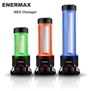 Enermax NEO Changer安耐美水泵水冷泵箱一体冷排组合RGB灯带速显