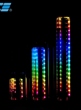 IceMan Cooler 新款玻璃水箱 RX7-120 幻彩灯效 120mm 水冷