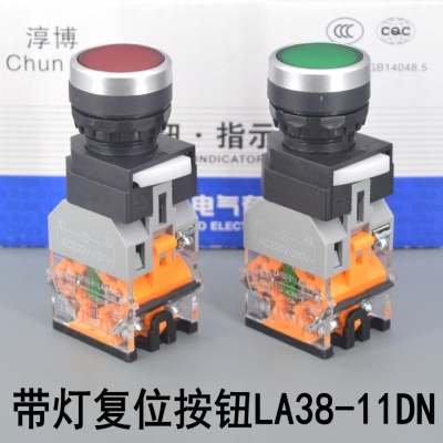 淳博带灯复位LA160-BLA38-11DN