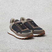 C223意奢品味超卓璀璨链饰羊猄 羊毛休闲复古运动鞋 X2311177