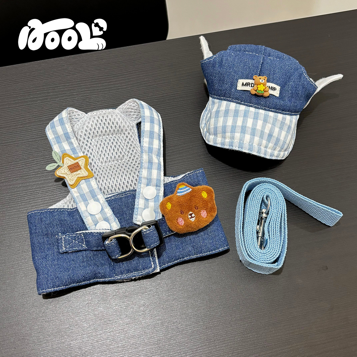 泰迪狗绳子牵引绳不勒脖小型犬胸背小体比熊狗狗背心式牵引绳幼犬