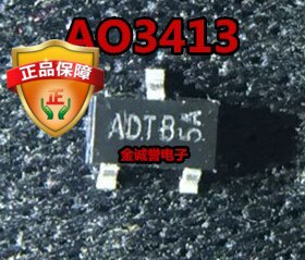 全新正品原装 承诺假壹罰十AO3413 丝印：ADTB SOT23-3 原装现货