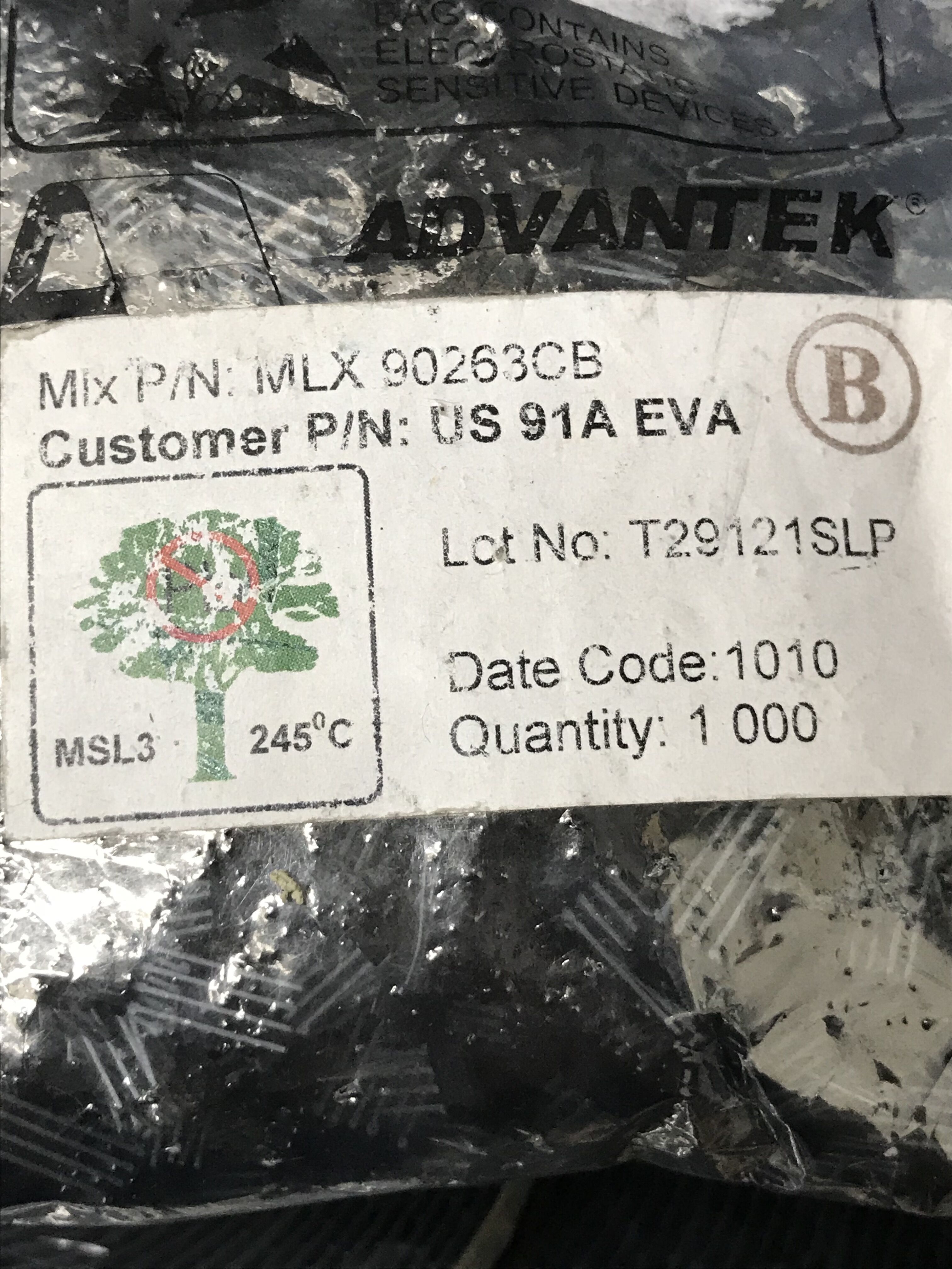 MIX PIN MLX90263CB丝印 UA91A EVA传感器件TO92-4 1000PCS原装-封面