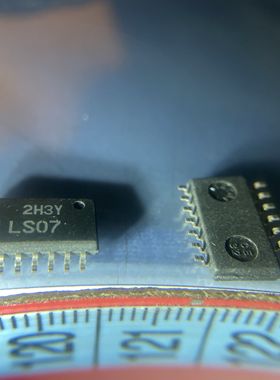 全新原装正品 HD74LS07FPEL  印字： LS07 中体贴片SO-14宽5.2