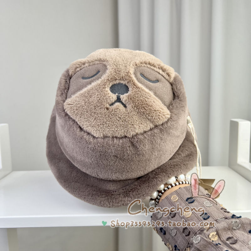 木然良品盆帽毛毛洋气文艺可爱