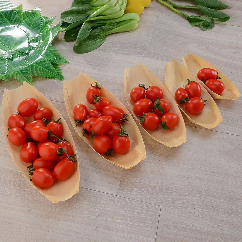 免扣木片船木皮船日式料理餐具刺身寿司小船果冻水信船冰淇淋船