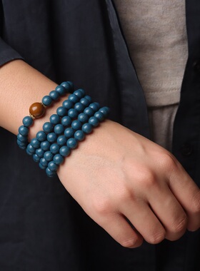 佳偶天成多圈手串非遗五行合香珠